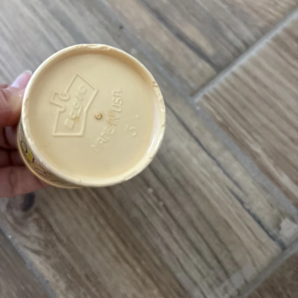 Vtg Walt Disney Productions‎ by Eagle Mickey Mouse Donald Duck Pluto Plastic Cup